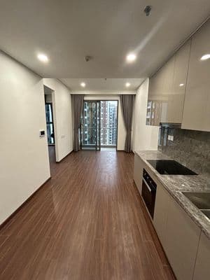 Cho thuê căn góc tòa H1 tầng 23 Masteri view hồ Ngọc Trai, 2N+1+2WC