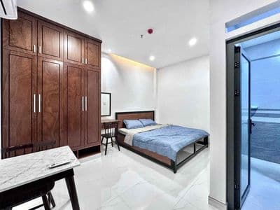 Studio full nội thất - thang máy bảo vệ 24/7 - ngay cv hoàng văn thụ