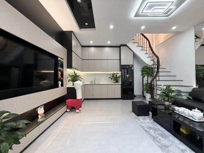Nhà 4 tầng Minh Khai, 2 mặt ngõ, nội thất hiện đại