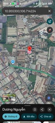 Bán nhà 1 trệt 1 lầu, 3PN, đường nhựa 6m, Bình Dương