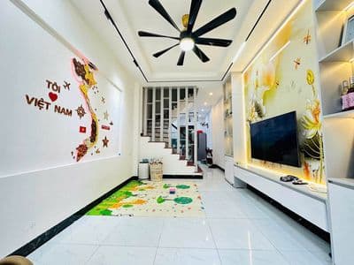Cho thuê nhà 5 tầng 40m2 Kim Giang, Hoàng Mai, full đồ