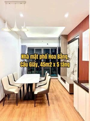 Cho thuê nhà mặt phố Hoa Bằng, Cầu Giấy, 27tr/tháng