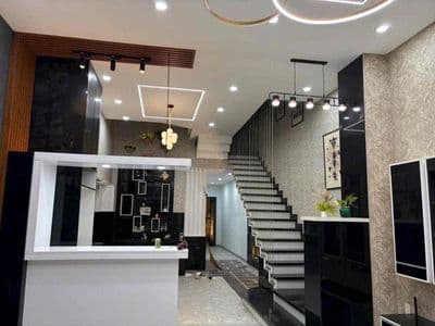 Cho thuê nhà trệt lầu 3pn sân ô tô 7 chổ gần chợ phú mỹ
