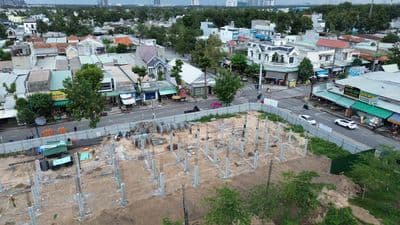 Bán nhà riêng 5x30 có 2 mặt tiền kinh doanh ngay hoà phú thành phố mơi