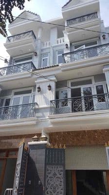 Nhà 4x18 trệt lửng 3 lầu có gara xe hơi cách Lê Thị Riêng 50m