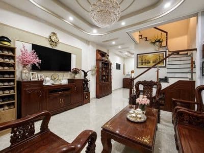 Nhà 4 tầng nguyễn văn đậu – 64m² – 4pn – hẻm xe hơi – bình thạnh