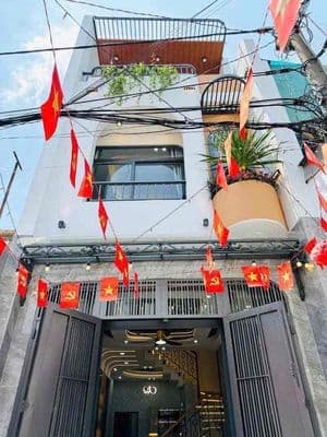 Nhà Đủ Nội Thất ! Hẻm 6m Nguyễn Sơn, 3 Tấm, 4 x 16m, 4 Phòng, 4 wc
