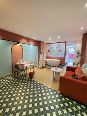 Căn hộ vibe hoạt hình 50-55m2 full nội thất| mặt tiền nguyễn văn trỗi