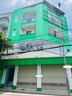 Nhà cho thuê góc 2 mặt tiền đường bình long 6x10m 4l vị trí đẹp, đông