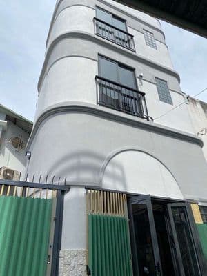 20M2 - 4 tầng Hẻm Xe Hơi Chu Văn An - Có thang máy