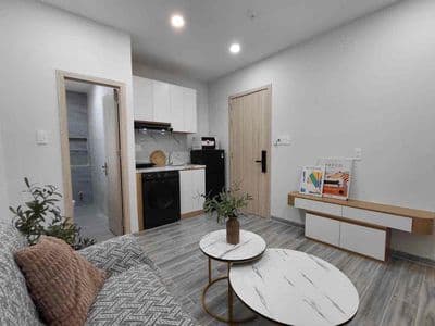 Cho thuê chung cư mini mới toanh, 1 phòng ngủ, 1 phòng khách
