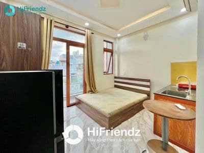 Căn hộ full nội thất có ban công đối diện Đầm Sen gần ĐH Hồng Bàng Q11