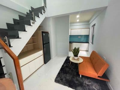 Phòng trọ duplex nội thất tiện nghi ngay cầu Phú mỹ