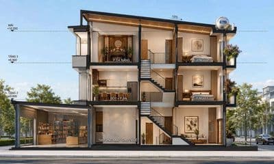 Bán nhà phố d5 – khu tđc hòa lợi.