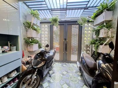 Hẻm xe hơi nhỏ - đối diện cityland - thiết kế hiện đại