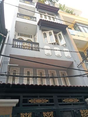 nhà cho thuê hẽm xe hơi đường đông hồ p8 quận Tân Bình