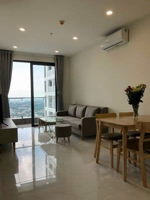 Thuê 2PN SKy View, Full NT, block B, tầng 25