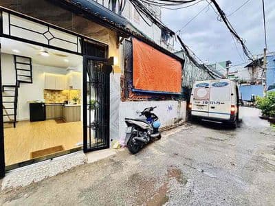 Trệt lầu sh riêng xe hơi đỗ cửa - khu phạm văn chiêu