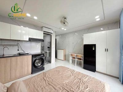Căn hộ mới full nội thất - ban công ngay nguyễn thái sơn