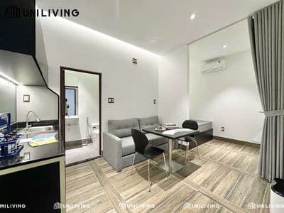 CHDV 1PN thiết kế Đẹp -full nội thất - có thang máy, sân vườn chill