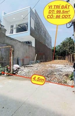 Bán đất 2 mặt tiền gần chợ Bình Nhâm, Thuận An