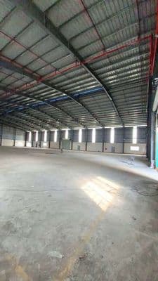 xưởng 2500m² giá 170 triệu gần ngã tư Đức lập Long An