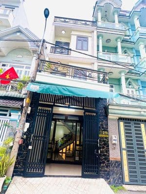 Nhà 2 lầu 4x16m, ặt nhựa 7m, Phan Văn Hớn vô 150m, KDC xã Bà Điểm cũ