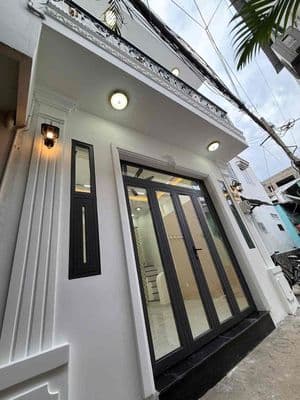 5x6 - phú thọ hoà - 2 tầng mới xây - hẻm thoáng yên tĩnh