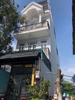 Cho thuê nhà đẹp full nội thất giá rẻ Tân thới hiệp q12 3lầu 252m 10tr