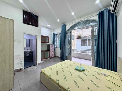 Cho Thuê Studio Balcon 2ng1xe_25m2 Ngay Nguyễn Đình Chiểu Bàn Cờ Q3