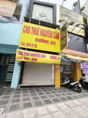 Cho Thuê Nhà Mặt Tiền Đường 3/2 Quận 10 – 3,7x20m – 4 Phòng