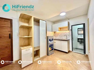 Cho thuê studio full ngay gần vòng xoay lê đại hành