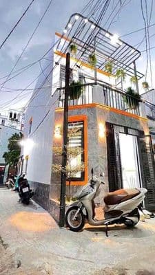 Nhà mới đẹp NC nup hẻm 69 Lê Văn Thọ P8