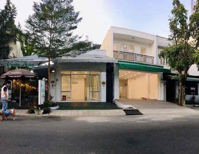 cho thuê nhà mặt tiền đường kdc Phú Mỹ 2 (5x18) giá 13.5 tr