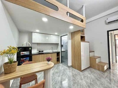 Duplex nhà mới xây_thang máy_giờ tự do | full nội thất q3 gần bờ kè