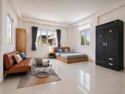 Cho thuê studio cửa sổ trời cực thoáng