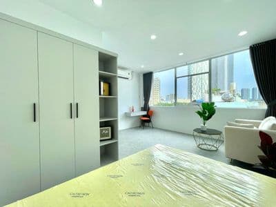 CĂN HOT Studio 45m² – Tách bếp, ban công, full NT, mg riêng gần Q1