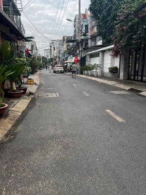 cho thuê nhà hẻm 6m kinh doanh mua bán 12tr ngay chợ thạch đà