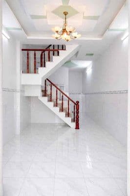 Cho thuê nhà mới keng q12 Lê thị riêng Thới An 1lầu 2PN 2wc hxh 5,8tr