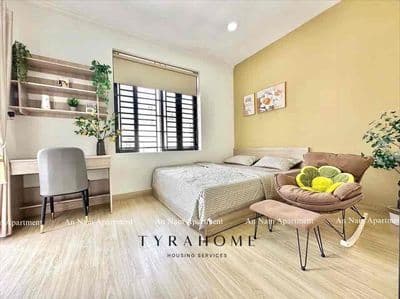 Căn hộ 1pn ban công thoáng mát full nội thất lê trực, bình thạnh