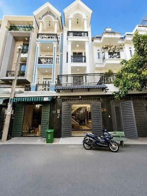 Bán nhà 4 tầng - hẻm ô tô - thạnh xuân q12. giá : 5,68 tỷ