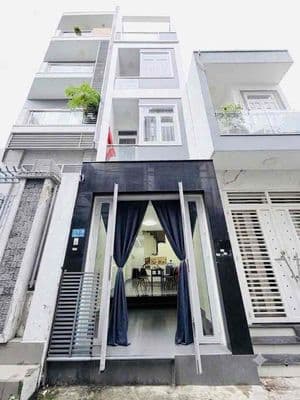 Nhà hẻm ô tô, 4 tầng, sát mặt tiền dương bá trạc p1