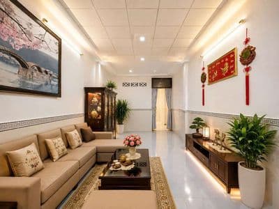 bán nhà q7 ,4pn tặng nội thất