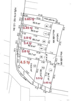 Cần bán đất thổ cư gần ủy ban xã xuân thới sơn. sát bên thị trấn hóc m