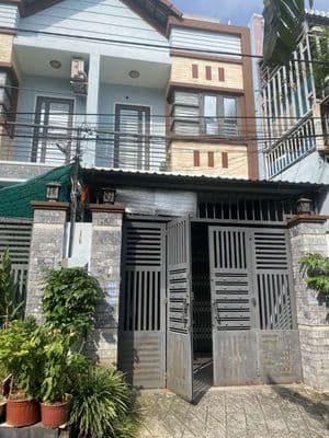 Nhà mới 1lầu 3phòng đường xe tải, sân để xe hơi, Tô Ký, chợ 3 Bàu