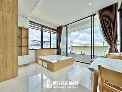 Căn hộ ban công ngay đầm sen q11 - nhà mới 100% đầy đủ nội thất