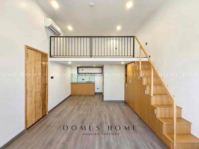 Duplex cao 1m8 full nội thất có ban công thoáng mát