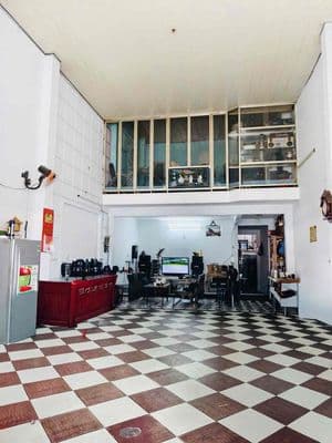 Bán rẻ nhà 107.5m² mặt tiền Phạm Hùng, Hoà Xuân, khu kd sầm uất