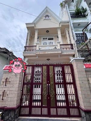 Nhà mới sơn trệt lầu 5 15m có 2pn 2wc hẻm xe hơi nguyễn văn khối