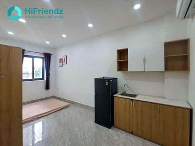 Studio cửa sổ full nội thất gần cầu nguyễn văn cừ